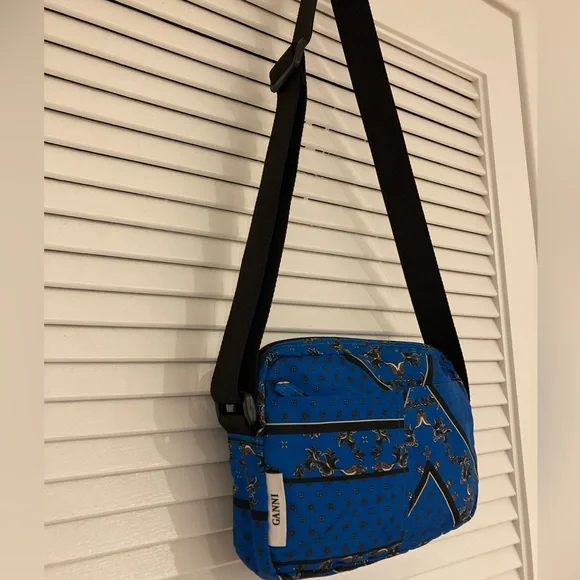 GANNI nylon shoulder bag - Picture 4 of 12